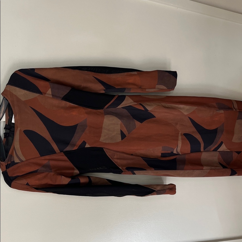 House of CB Abstract Brown and Black Dress - Picture 8 of 8